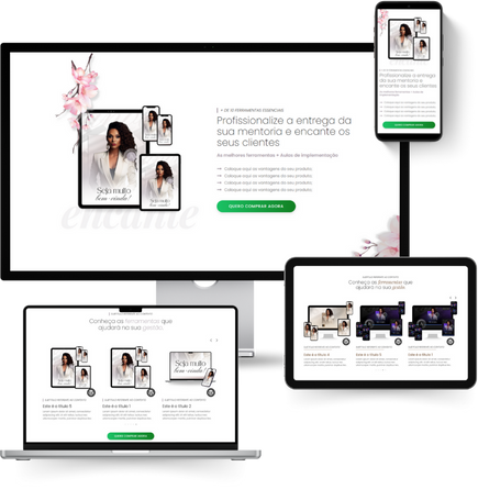 Pack Mentoria - Site no Canva